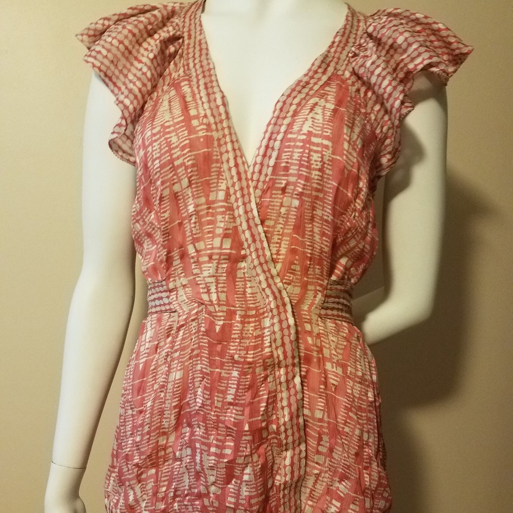 BCBG Maxazria silk top